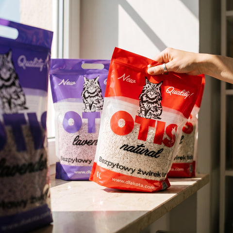 Żwirek tofu OTIS naturalny 6l