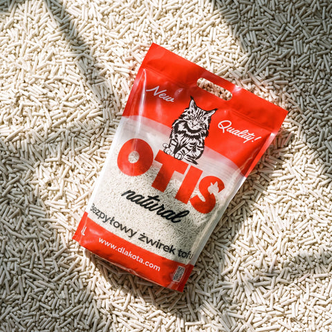 Żwirek tofu OTIS naturalny 6l