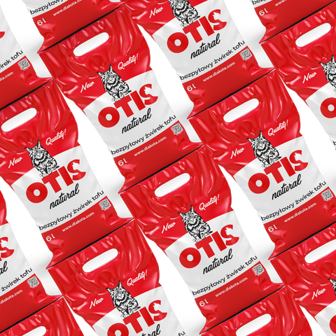 Żwirek tofu OTIS naturalny 6l