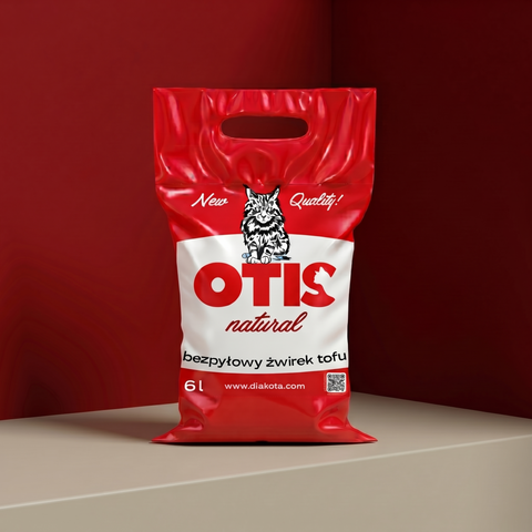 Żwirek tofu OTIS naturalny 6l