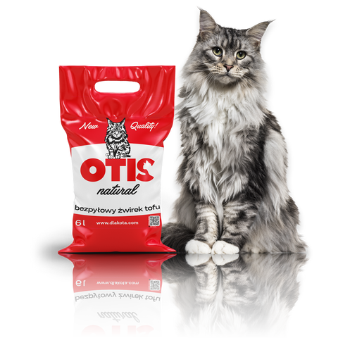 Żwirek tofu OTIS naturalny 6l