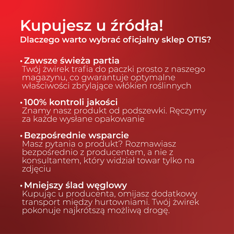 Żwirek tofu OTIS naturalny 6l